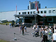 Der alte Fulda Showtruck auf der D & W Show in Bochum