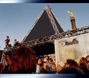 Der Camel Truck zur Schluveranstaltung auf der Loveparade Berlin