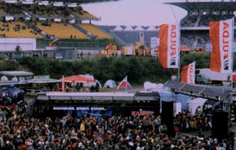 Der alte Fulda Showtruck beim Truck Grandprix am Nrburgring