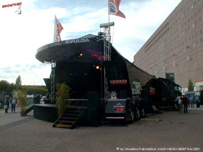 Der FULDA SHOWTRUCK auf der IAA in Frankfurt